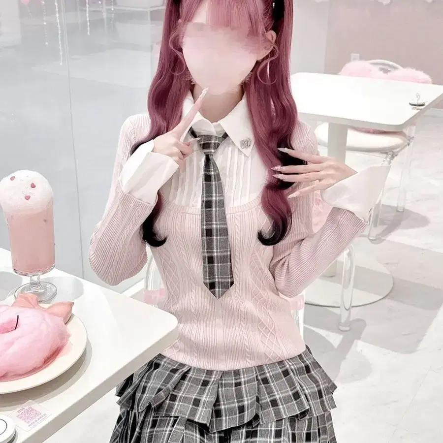 honeymew 허니뮤 니트 원피스 핑크