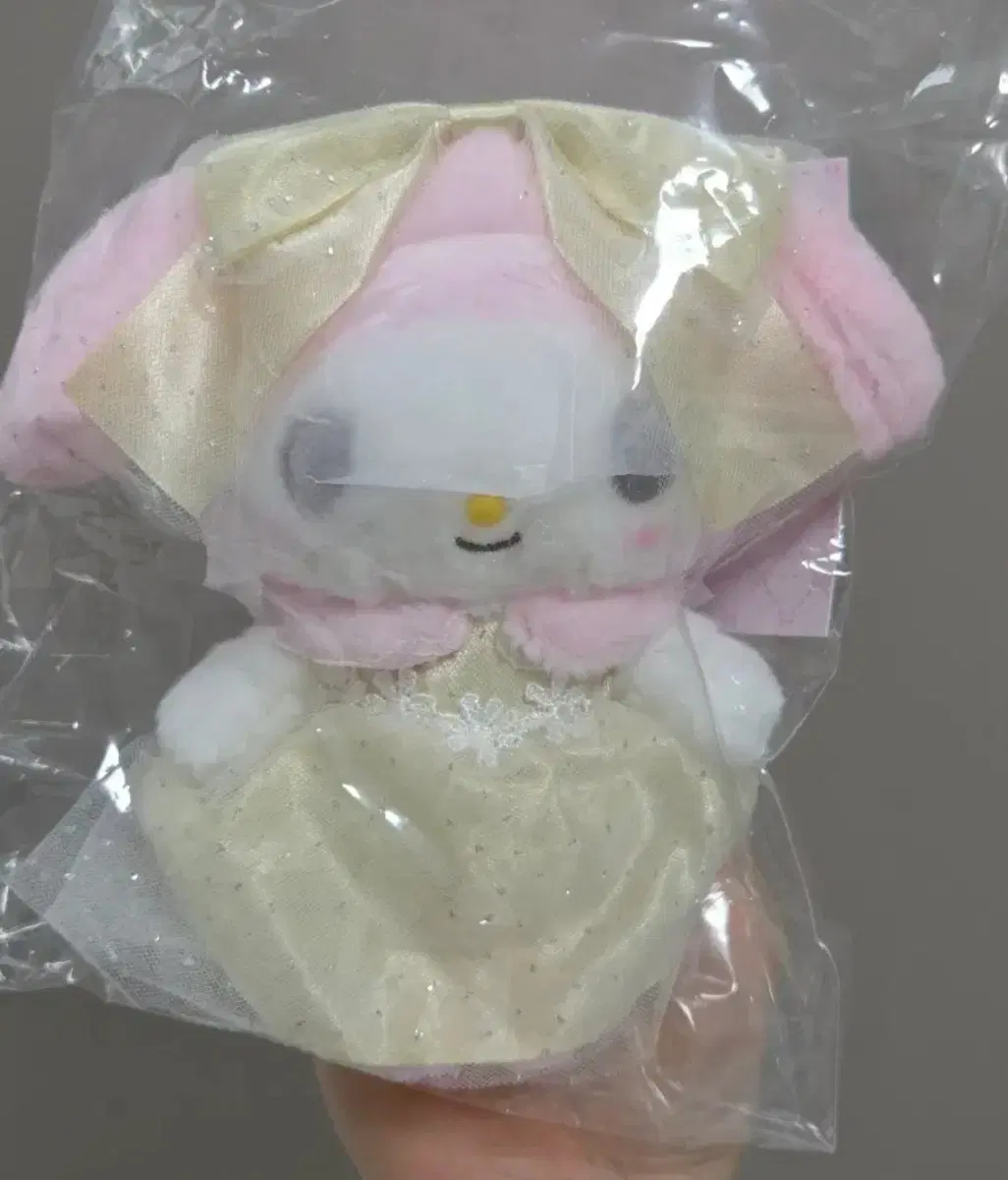 산리오 레이디 마이멜로디 생일 시리즈 마스코트 노랑 옐로우