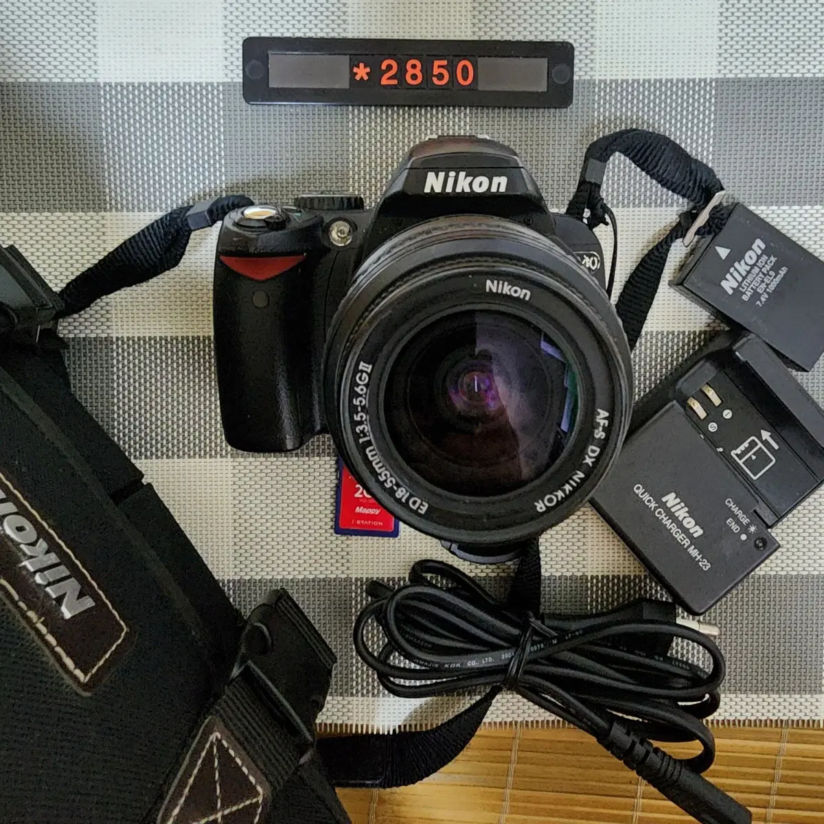 니콘 D40 디지털카메라 가방세트