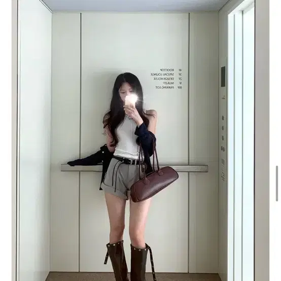 하이원스 여성 조셉 롤업 여름 바지 화이트