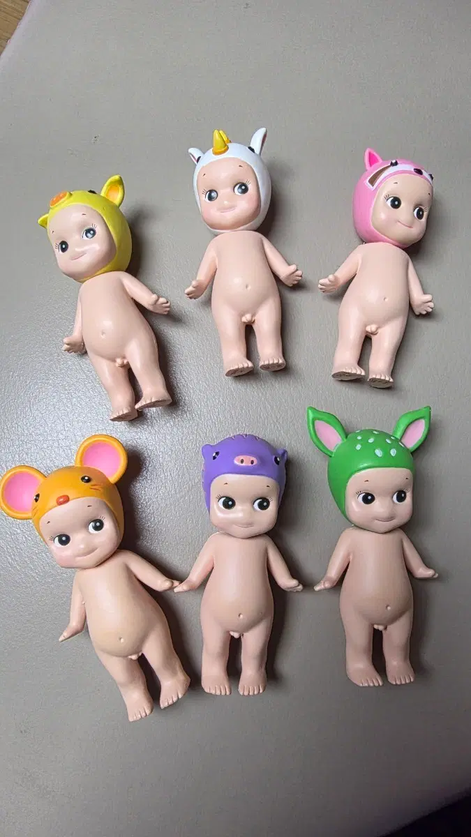 소니엔젤 컬러리미티드 동물2. 6종