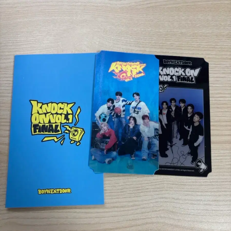 보이넥스트도어 Knock On Vol.1 FINAL 특전 티켓