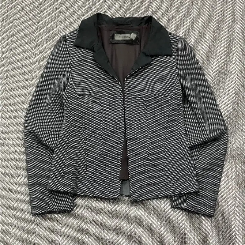 SPORTMAX 트위드 오픈 자켓 v5047