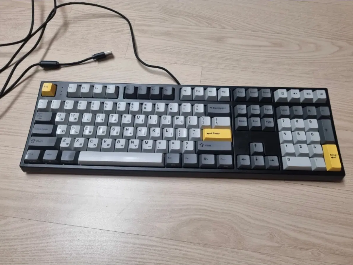 한성컴퓨터 GK707SE OfficeMaster 저소음 갈축 40g