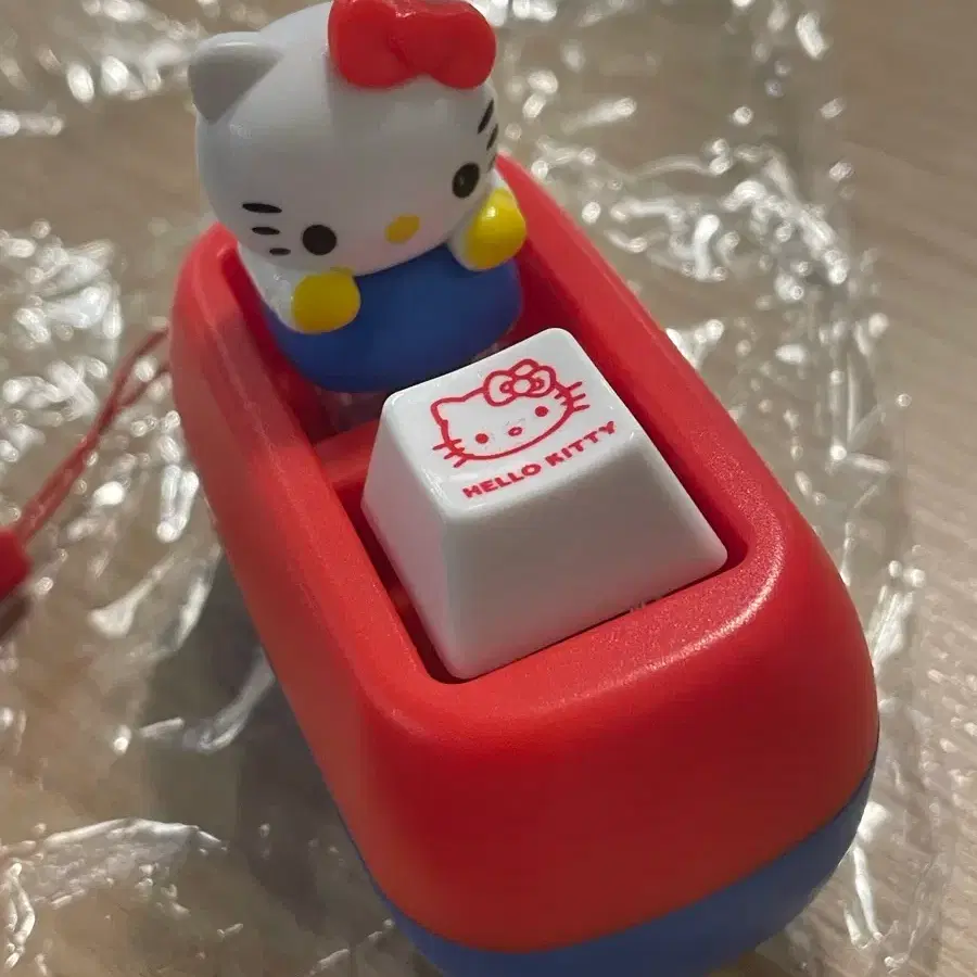 산리오 핼로키티 키캡 키링 키티 led
