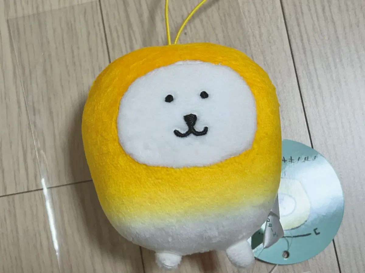 농담곰 먹어볼까 시리즈 옥수수곰 인형 키링