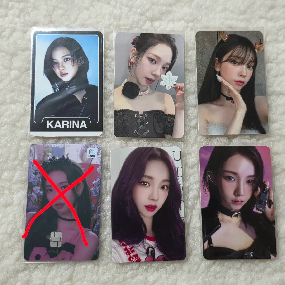 Aespa Karina Supernova Album Photocard | Bunjang Global