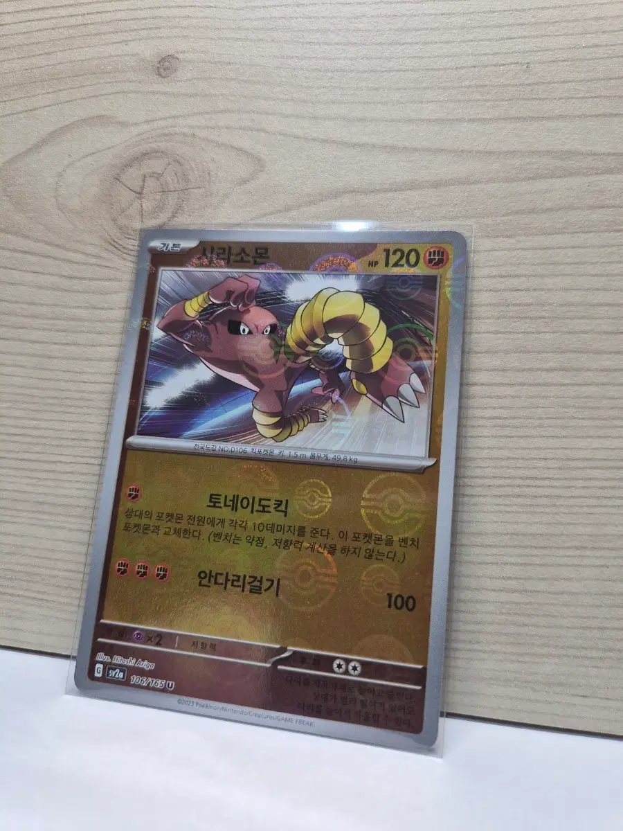 [S급] 시라소몬 몬스터볼 홀로
