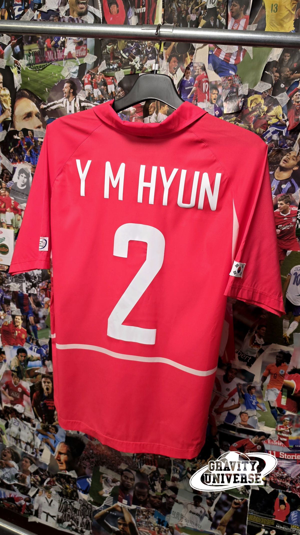 대한민국 한국 국대 2002 현영민 유니폼
