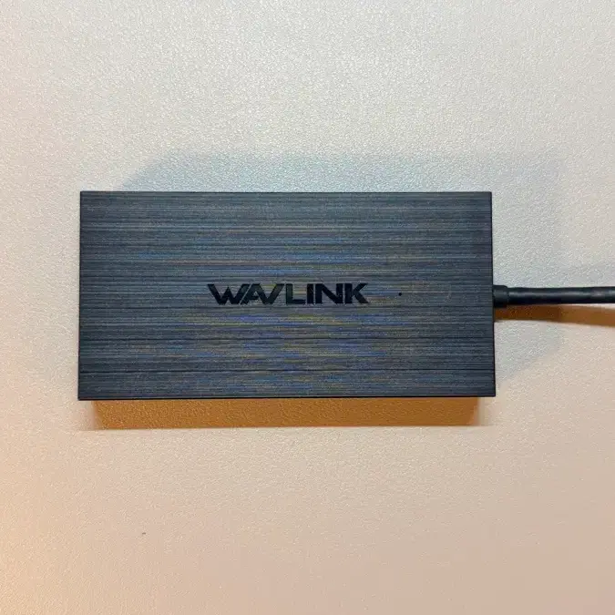WAVLINK DisplayLink 독 (맥북 M1/M2/M3 멀티모니터, 4K 지원)