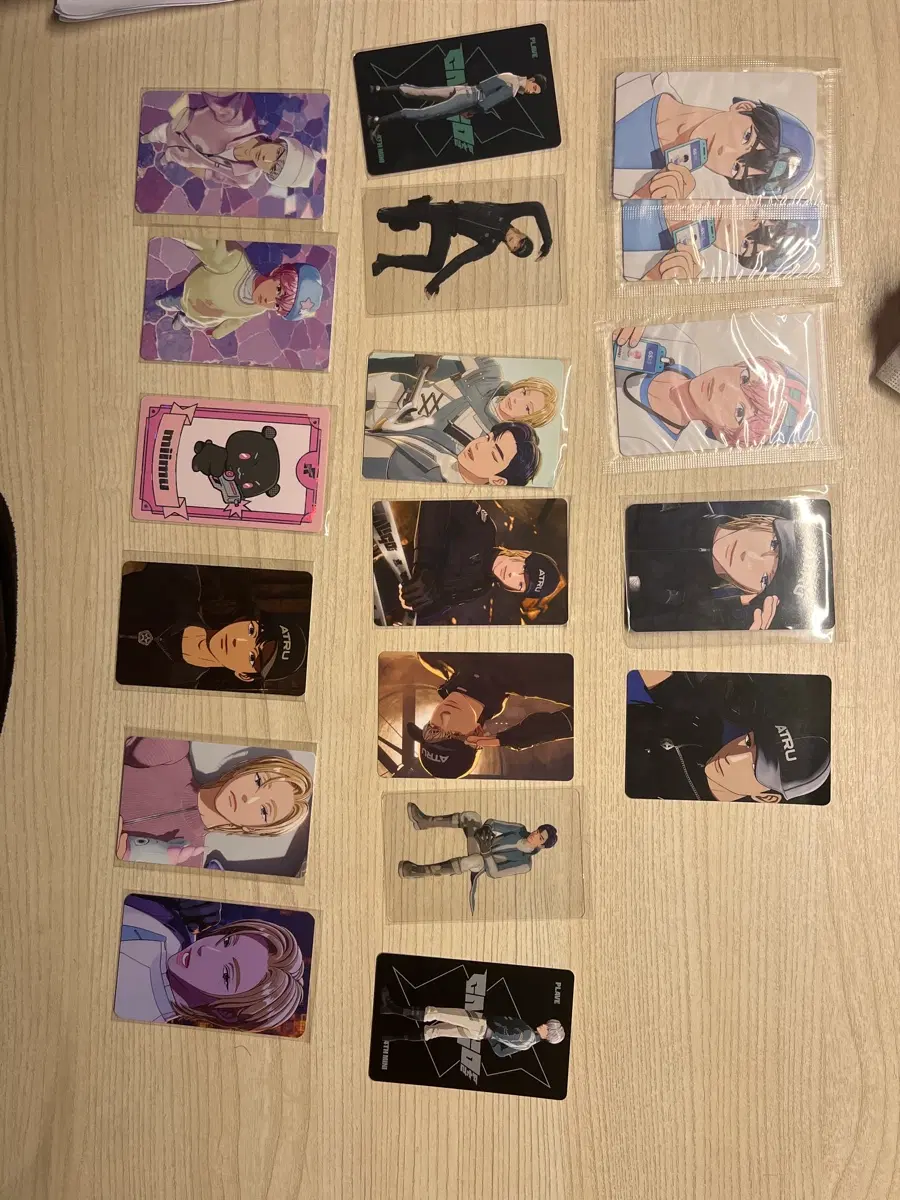 플레이브 포카 일괄(특전 포함)