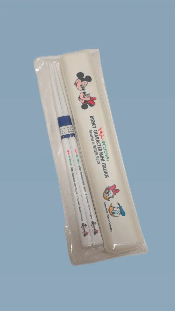 디즈니 미키미니 젖가락 통 세트