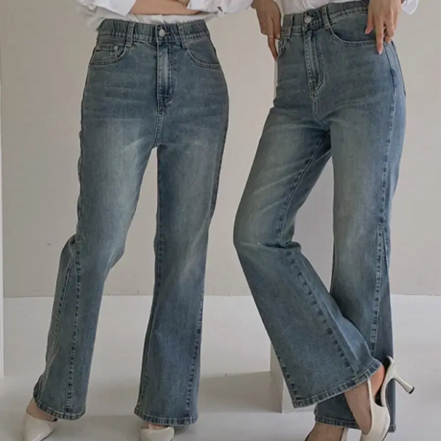 새상품)리리앤코 롱기장 키큰녀 부츠컷청바지(30/32)