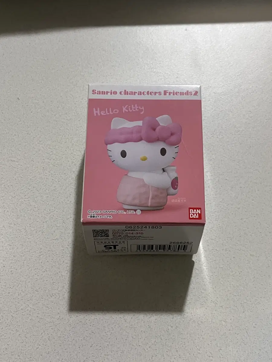 산리오 키티 목욕 피규어 미개봉