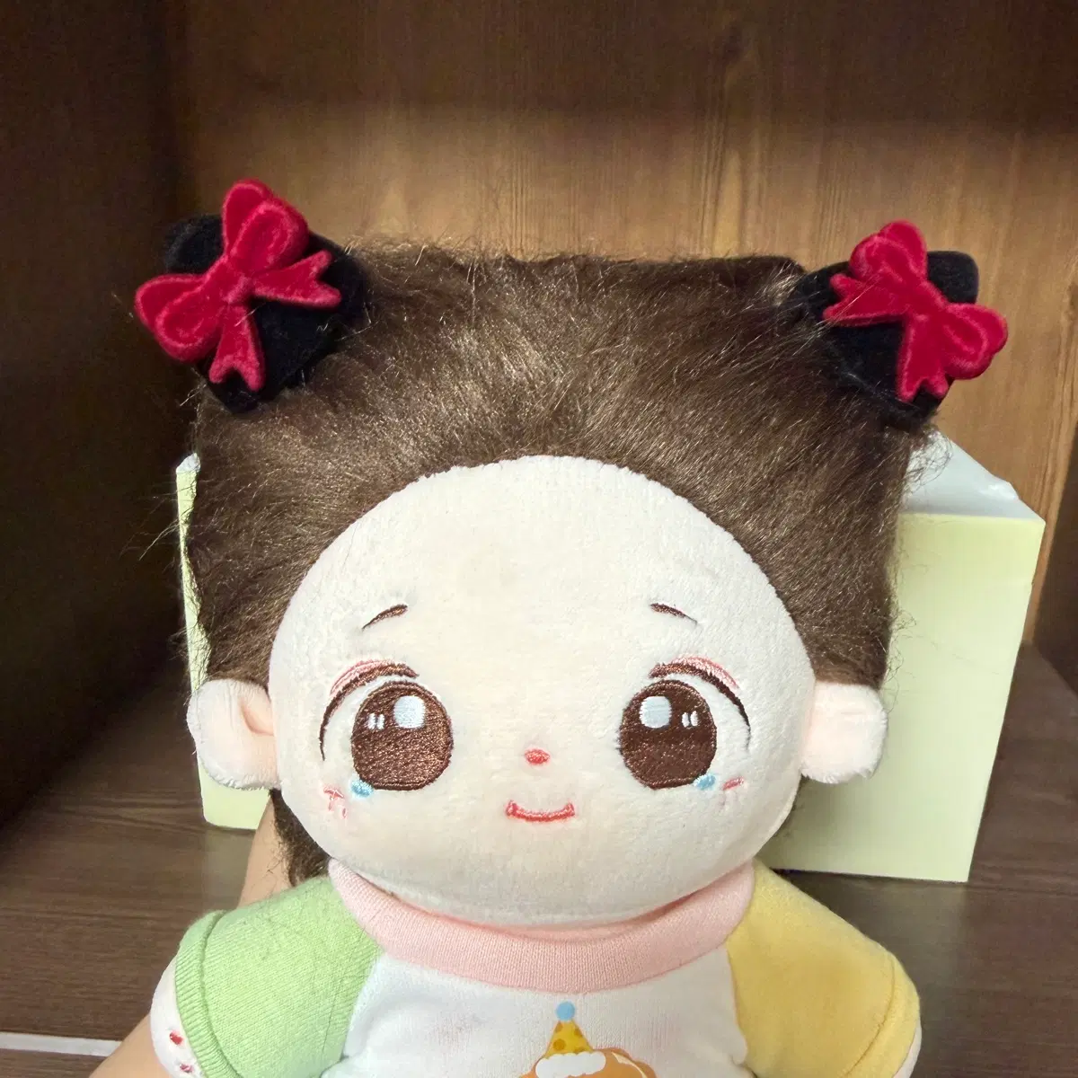 고양이 귀 헤어 집게핀 인형용