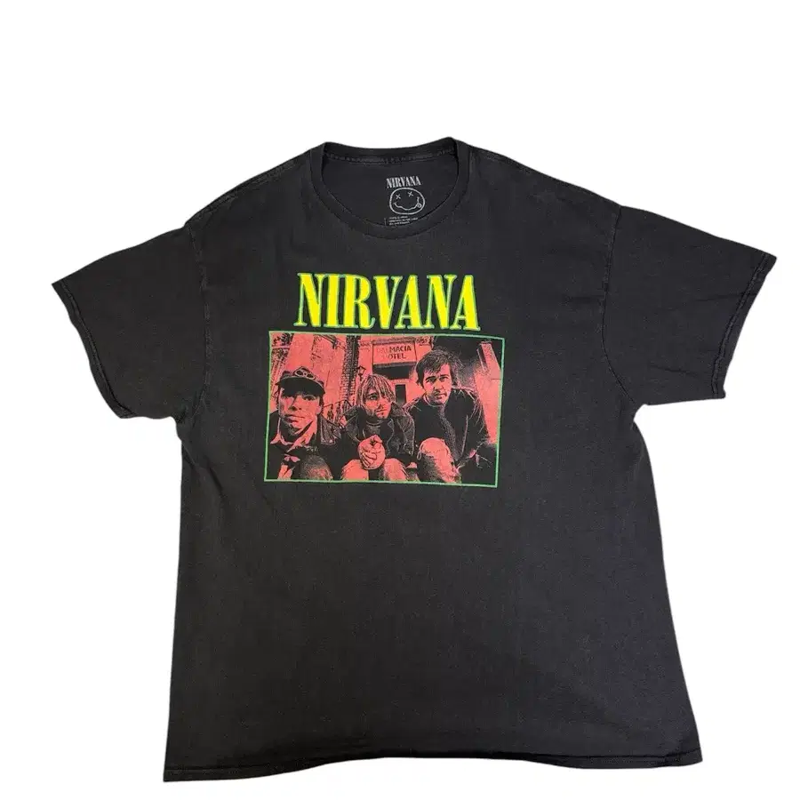 빈티지 너바나 NIRVANA 밴드티 L