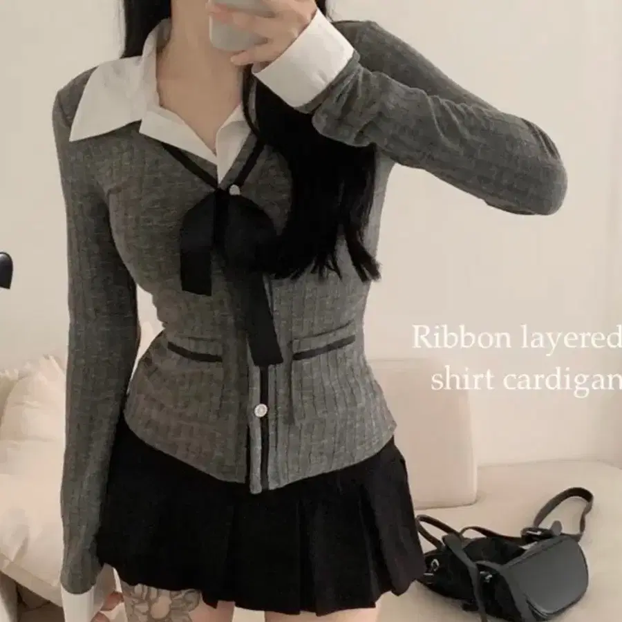 레이어드 가디건
