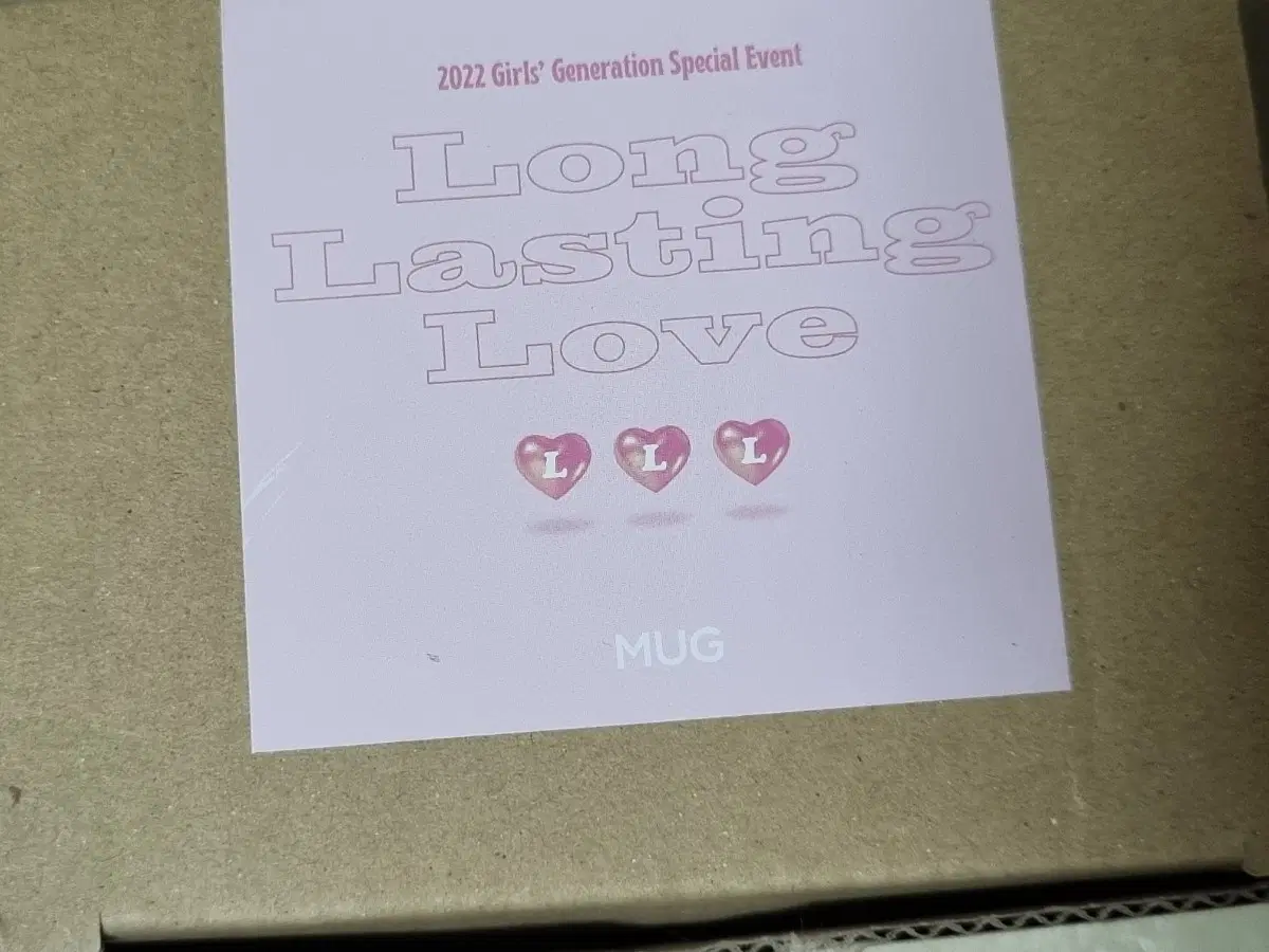 소녀시대 15주년 팬미팅 머그컵 (티파니 포카 포함)