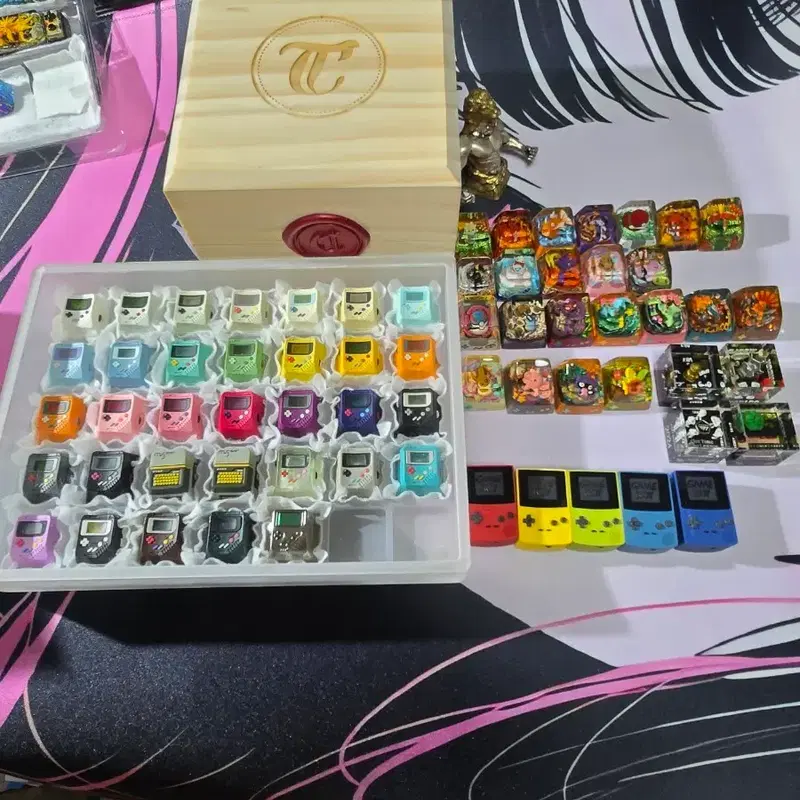 월즈 페이커 s craft 포켓몬 zmkc 아티산 키캡 판매합니다