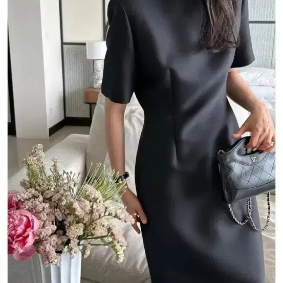 라밤바룸 재클린 울실크 원피스 M->S교환 원해요
