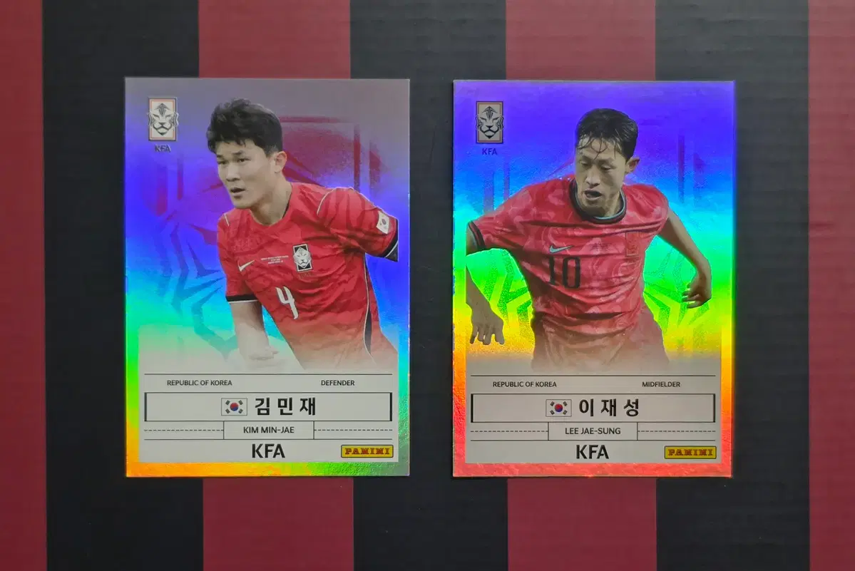 2026 파니니 K리그 트레이딩 카드 KFA 스타 전북현대모터스 2장