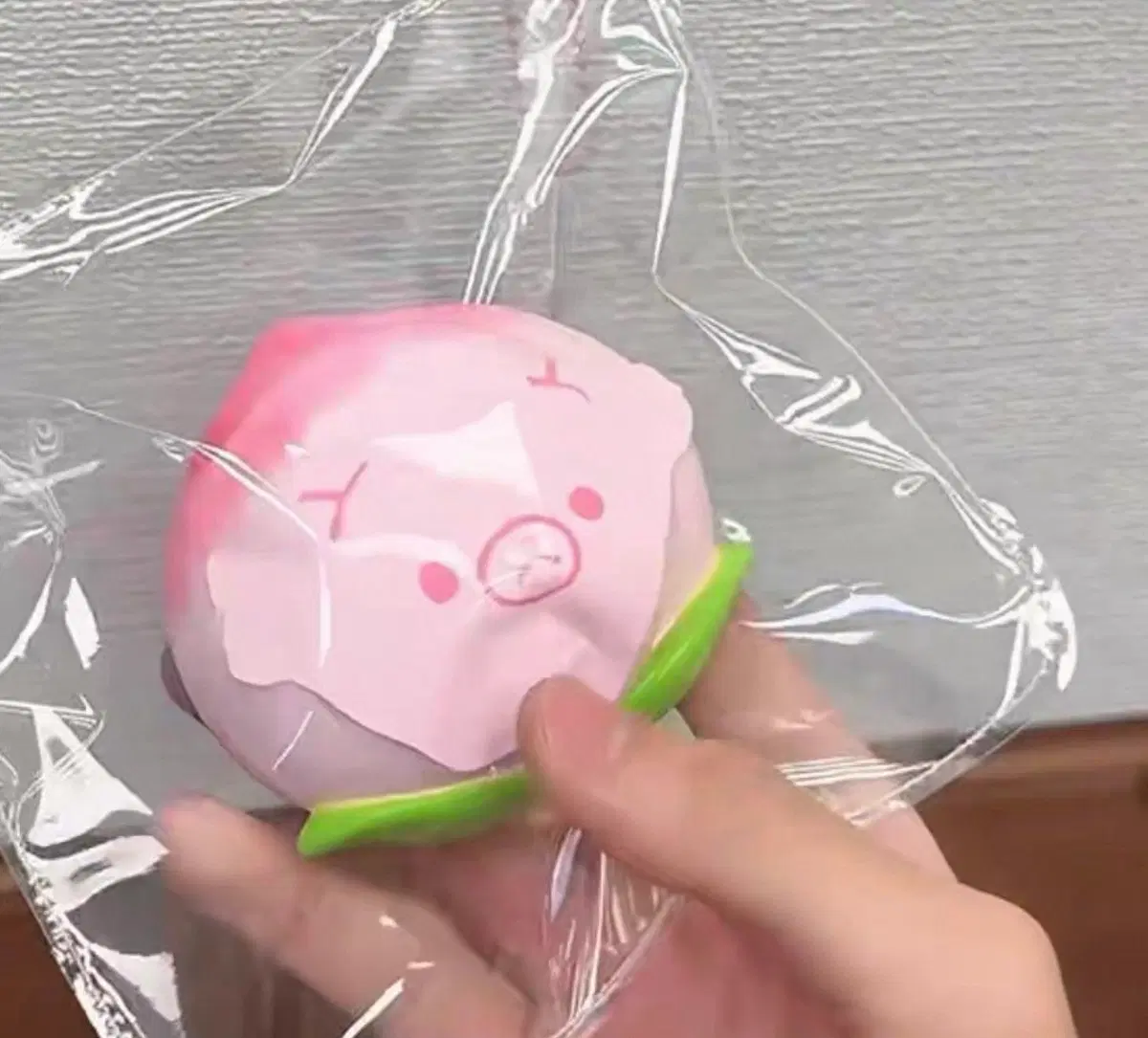 복숭아쿠마 리락쿠마 수제 말랑이 꺼만말 스퀴시 폼푸샵 샤오홍슈 타바