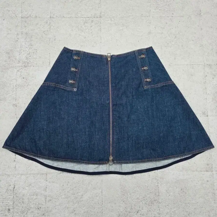 See by chloe 끌로에 데님 지퍼 스커트