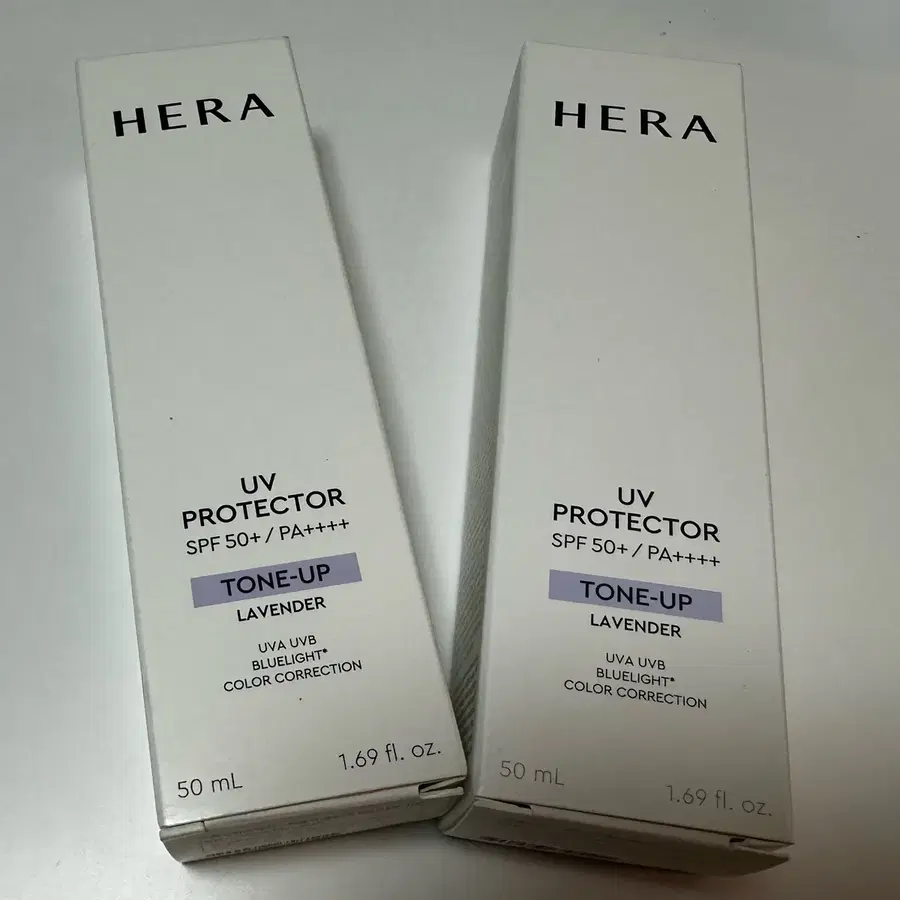 (새상품)헤라 UV 프로텍터 톤업 라벤더
