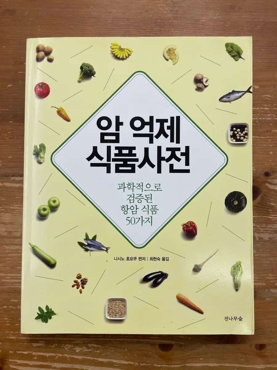 암 억제 식품사전 - 니시노 호요쿠