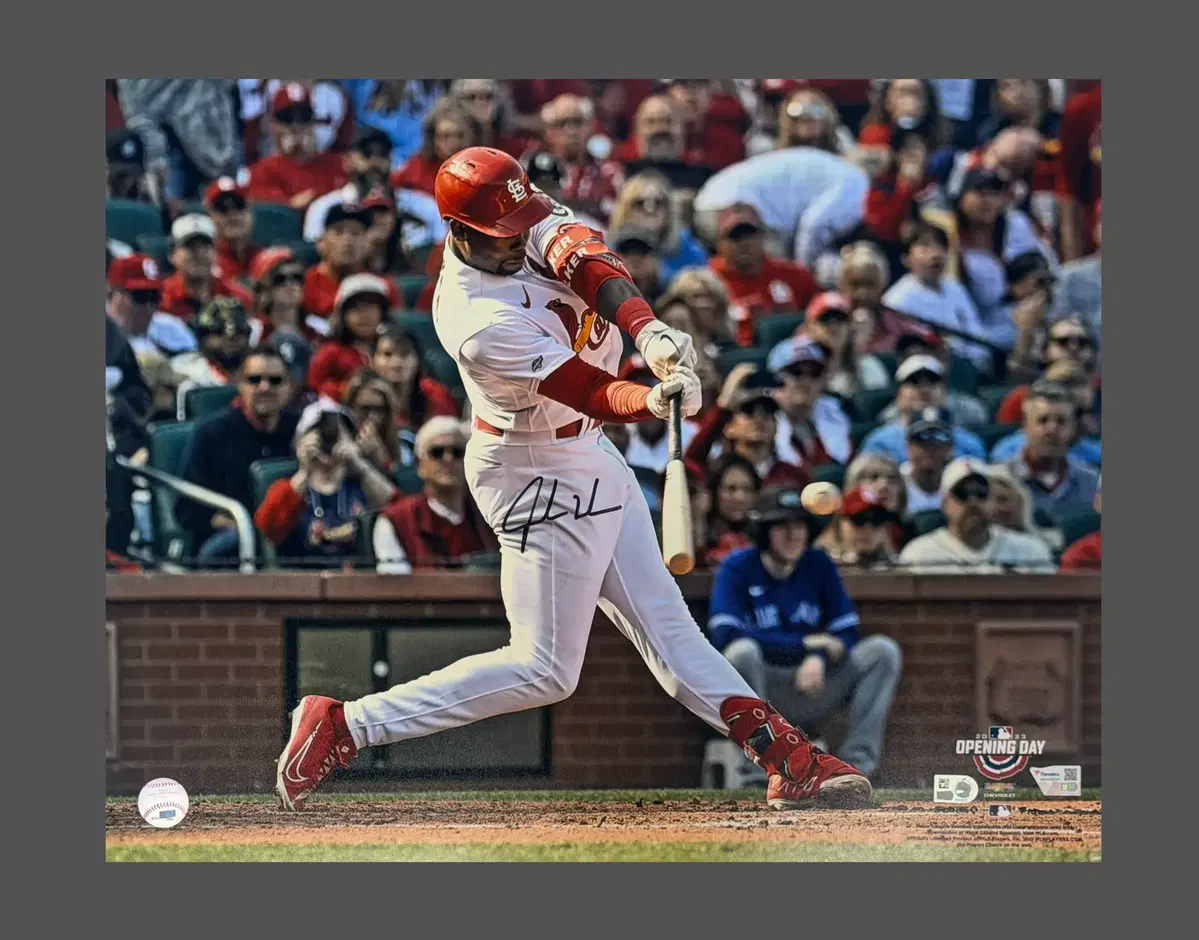 [MLB / Fanatics 인증] 조던 워커 세인트루이스 카디널스 친필 사인 포토