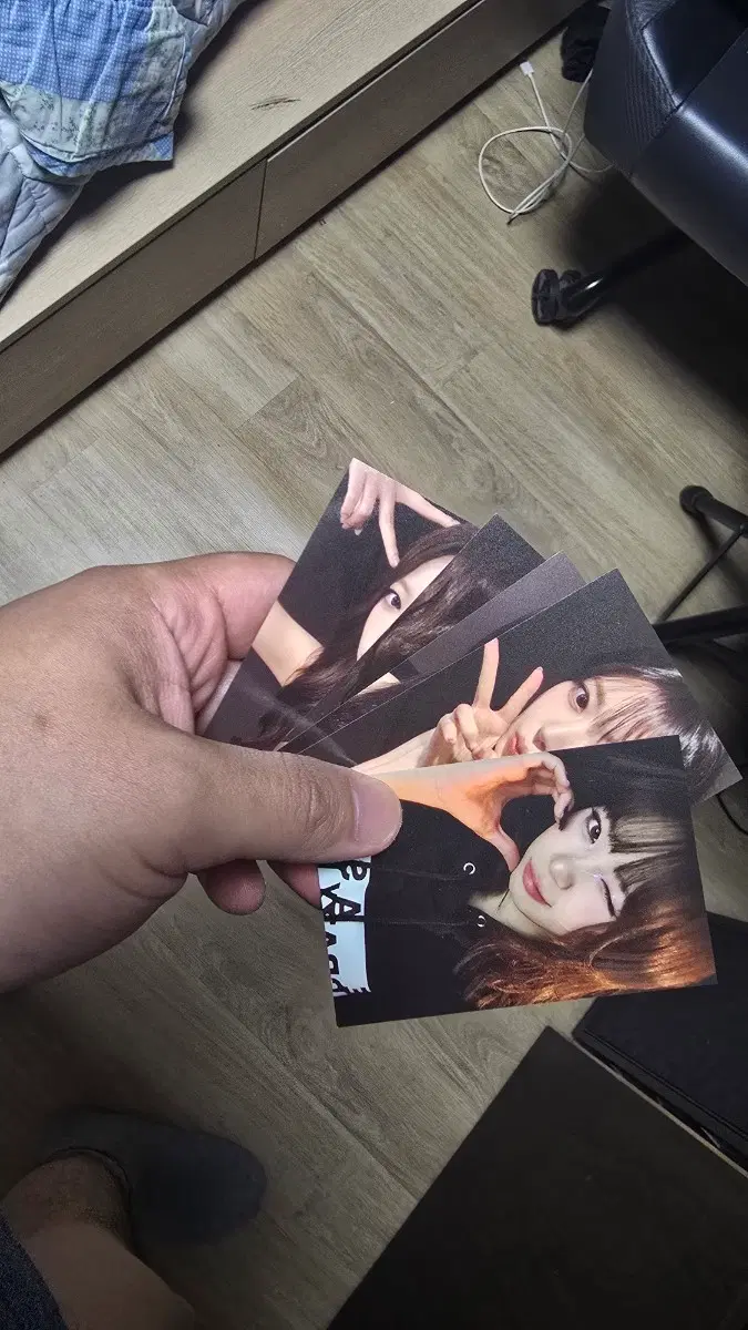 르세라핌 east crazy hot 콘서트 피어나존 포토카드 포카