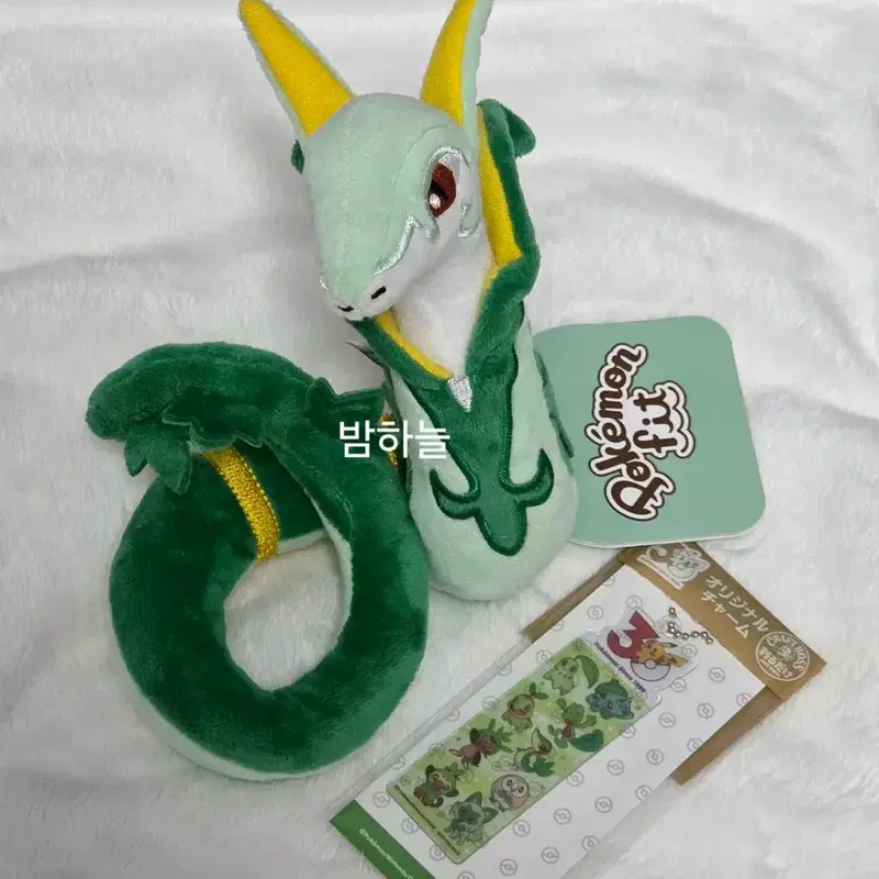 일본 포켓몬센터 샤로다 FIT 핏 인형 + 풀스타팅 키링