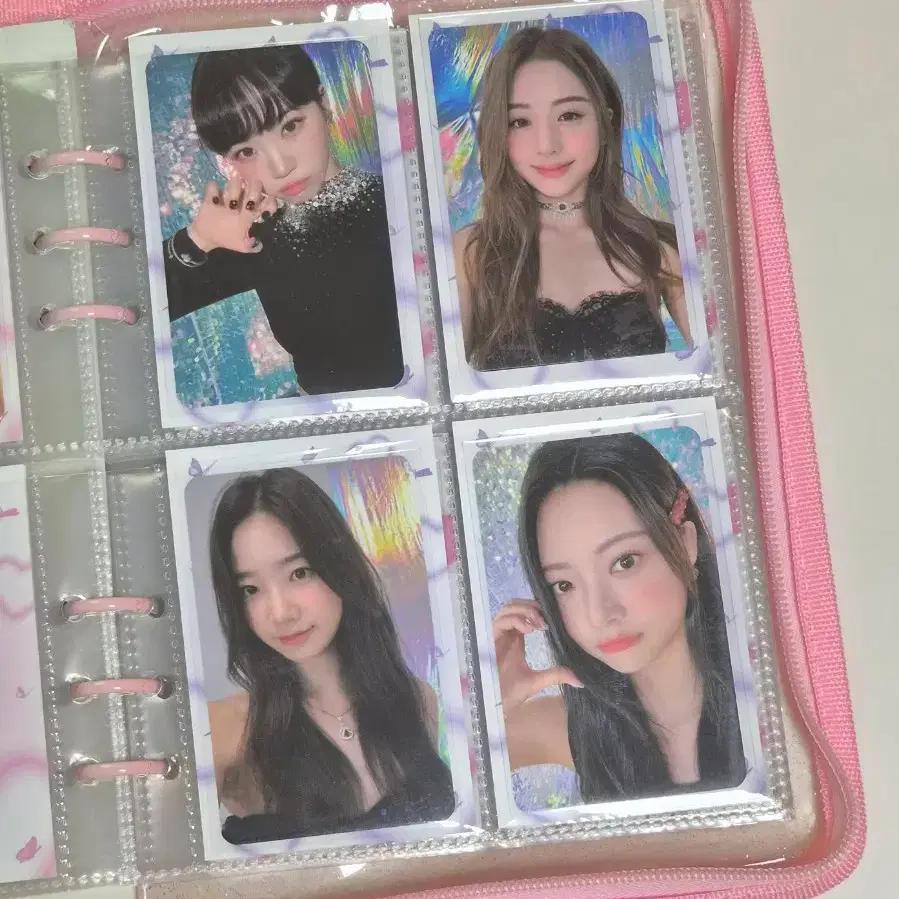 르세라핌 안티프레자일 엠투유 럭드 특전 포카 포토카드 김채원 허윤진 홍은채 카즈하