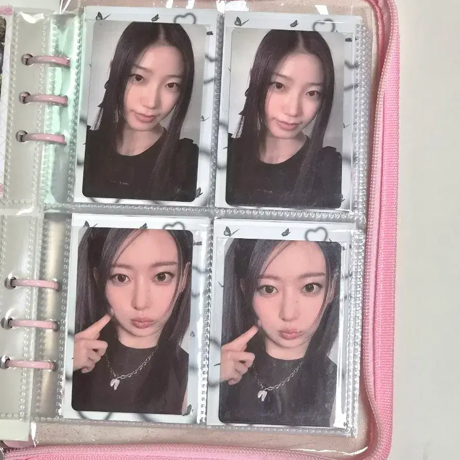 르세라핌 언포기븐 사쿠라 카즈하 위버스샵 위버스 특전 포카 포토카드 미개봉
