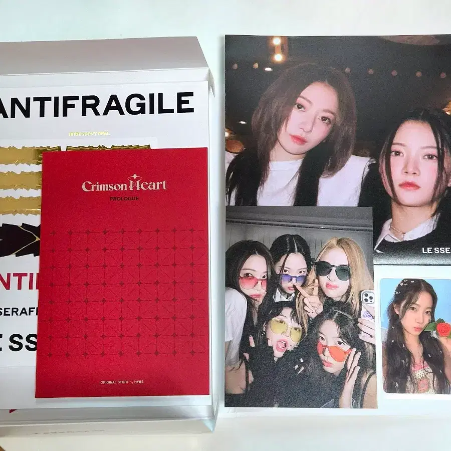 르세라핌 안티프레자일 ANTIFRAGILE 앨범 카즈하 포카 포토카드