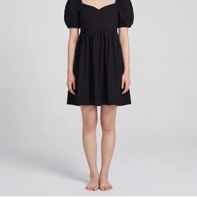 키시닝 홍영기원피스 Liz Home Wear Set (Black)