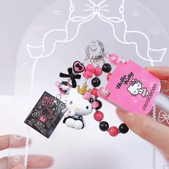 산리오 헬로키티 키티피규어 키티키링