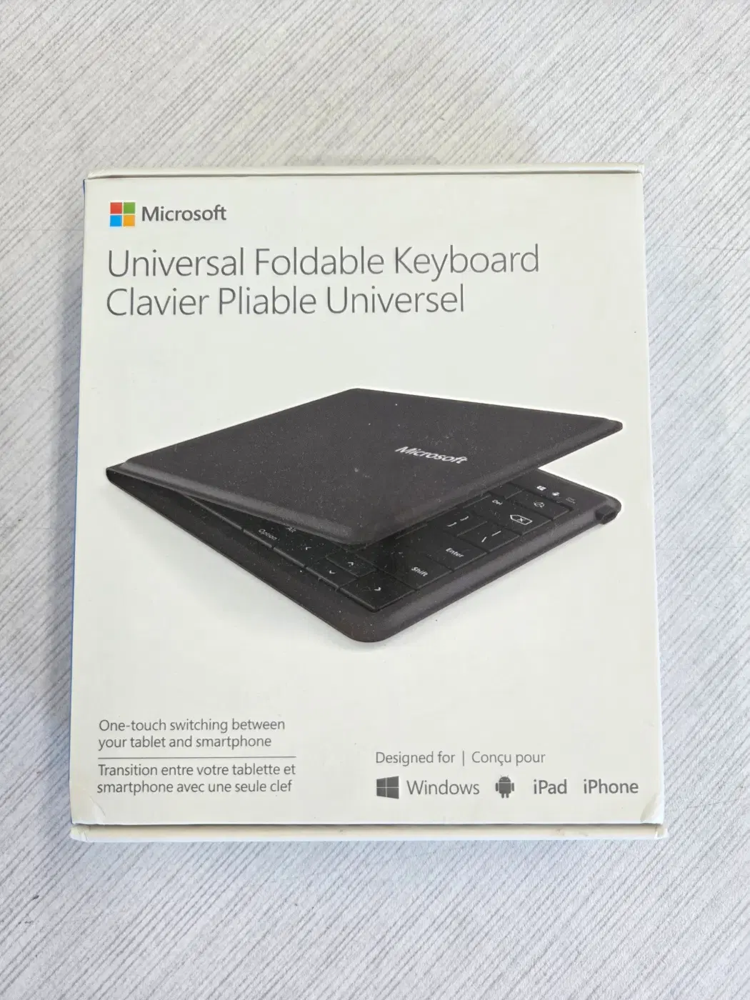 [새상품] Microsoft Universal Foldable Keyboard 접이식 블루투스 키보드 / 무료배송