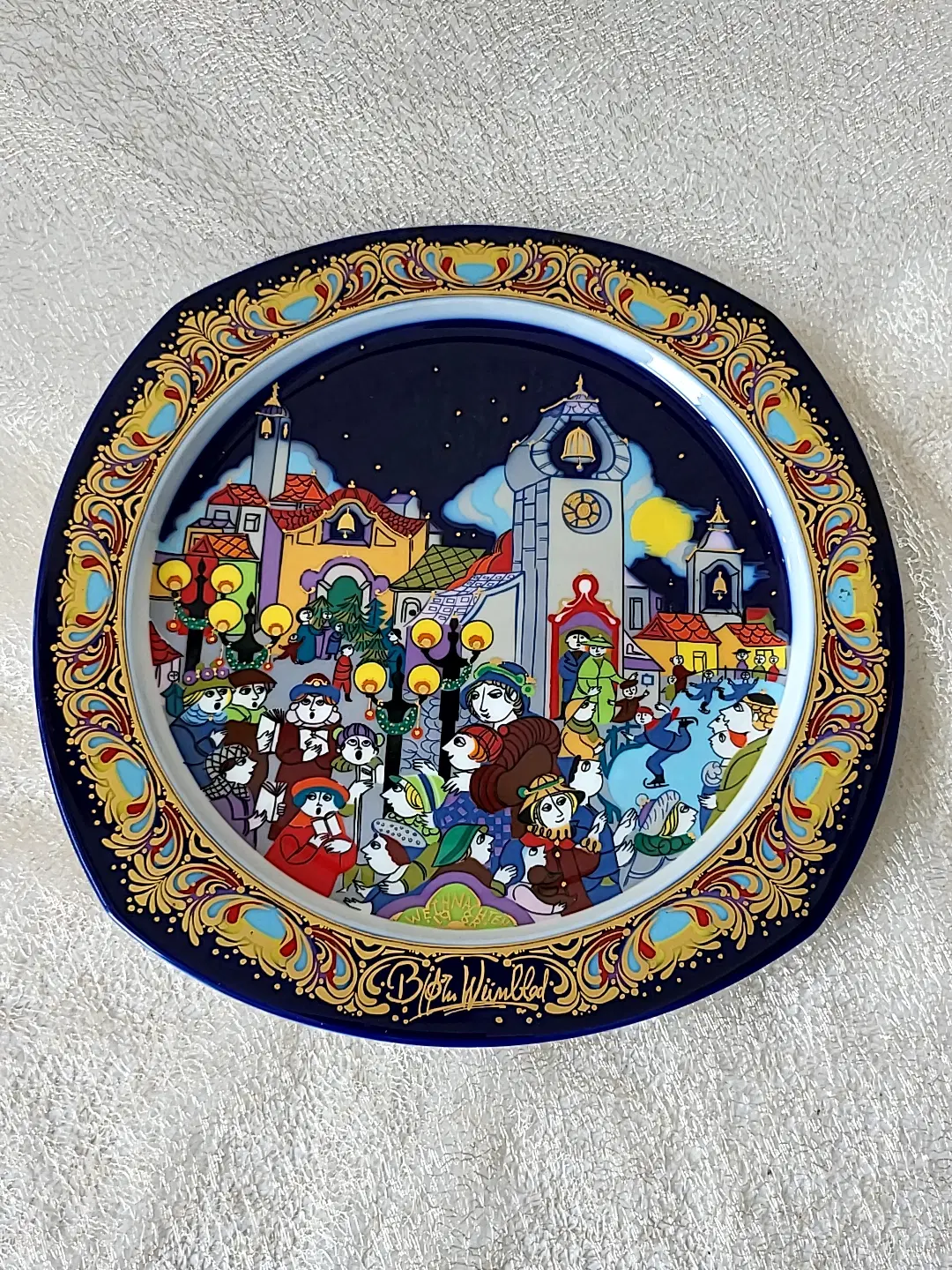 로젠탈 알라딘 장식접시 1988
