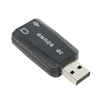 USB 2.0 외장형 가상 5.1채널 사운드카드