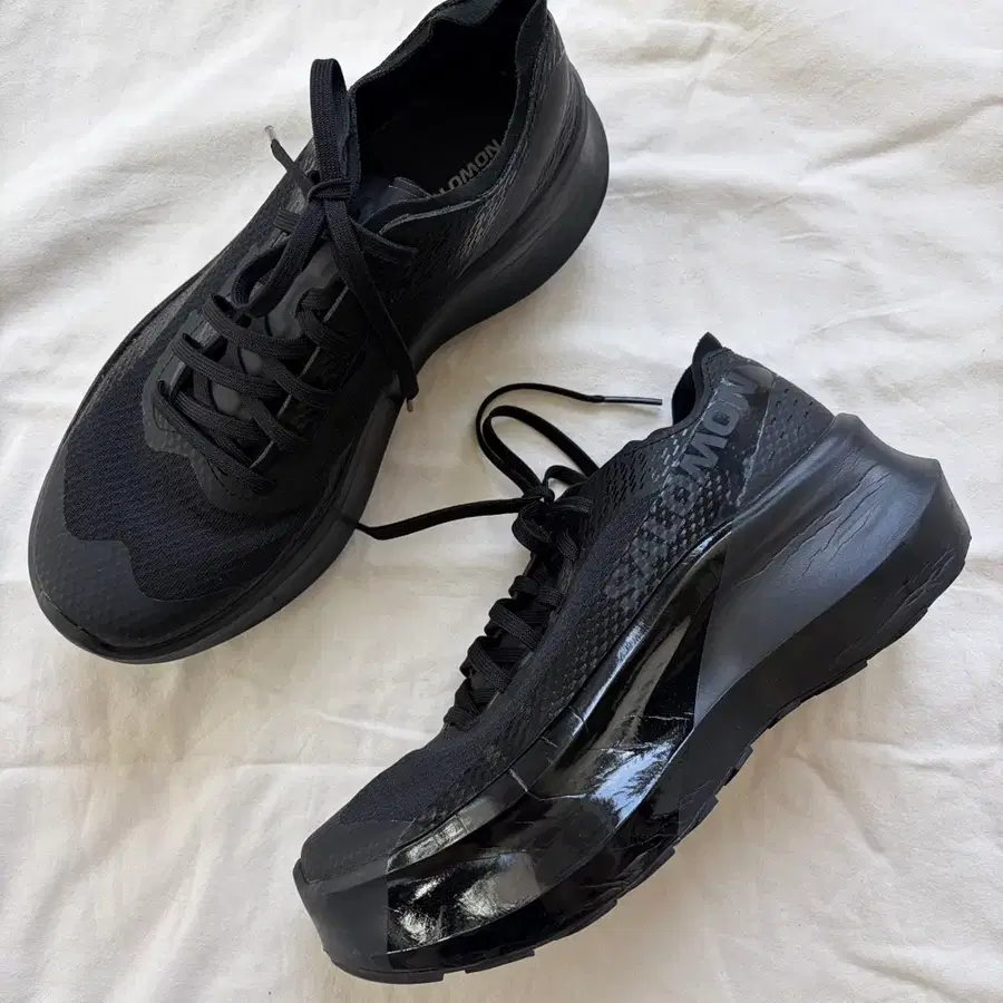 살로몬 x 꼼데가르송 판타즘 플랫폼 블랙 Salomon x Comme des Garcons Phantasm Platform Black