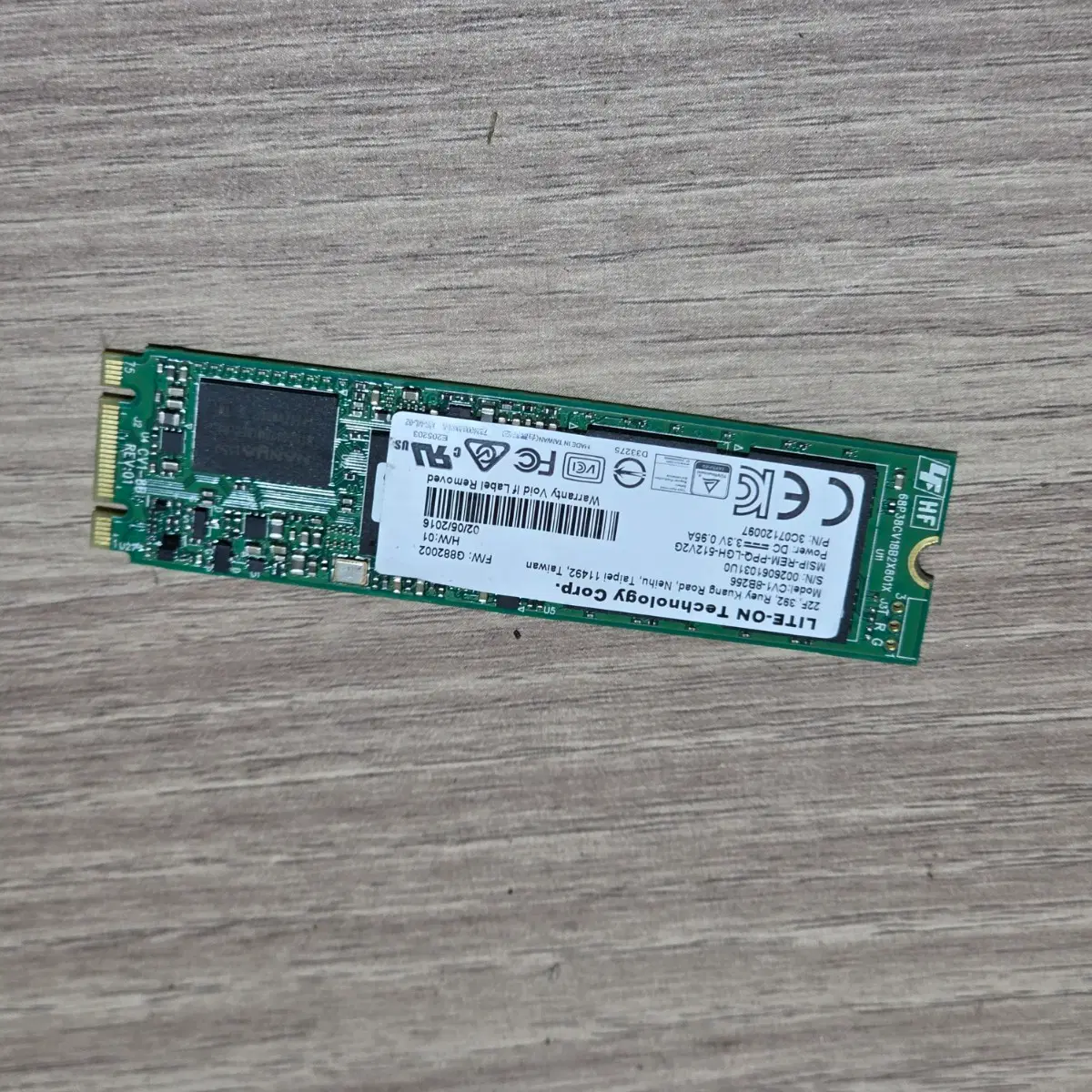 (거의새것)라이트온 M.2 SSD 256GB