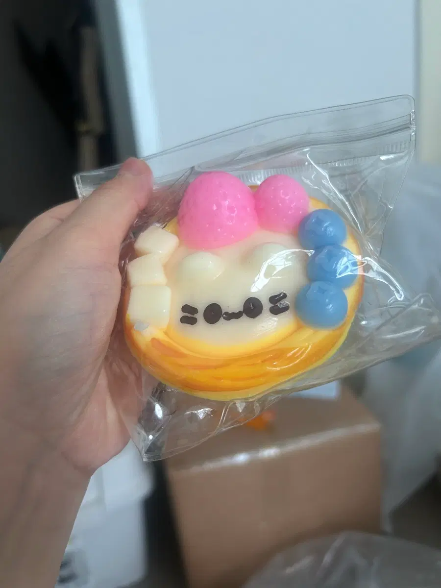 찐득 빵모양 말랑이