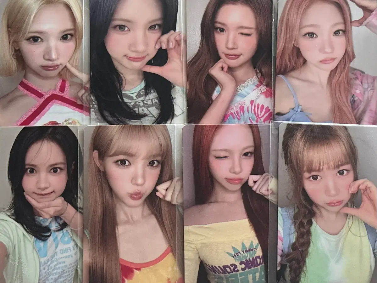 하츠투하츠 하투하 쇼케이스 포토카드 포카 세트