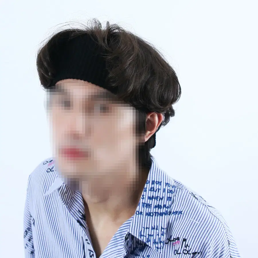 롤프 남성 남자 여성 여자 헤어밴드 헤드밴드 머리밴드 블랙 검정 니트