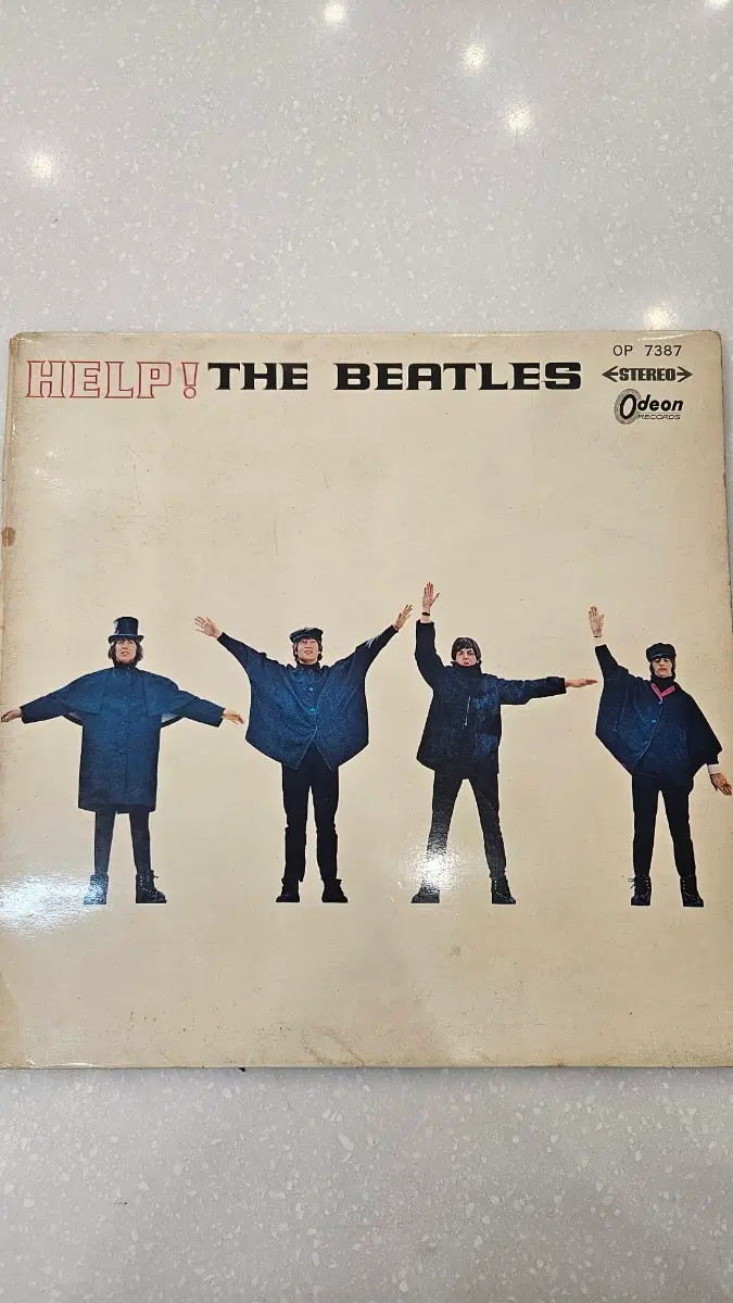 (초희귀)Help! 1965년 일본 초판 LP