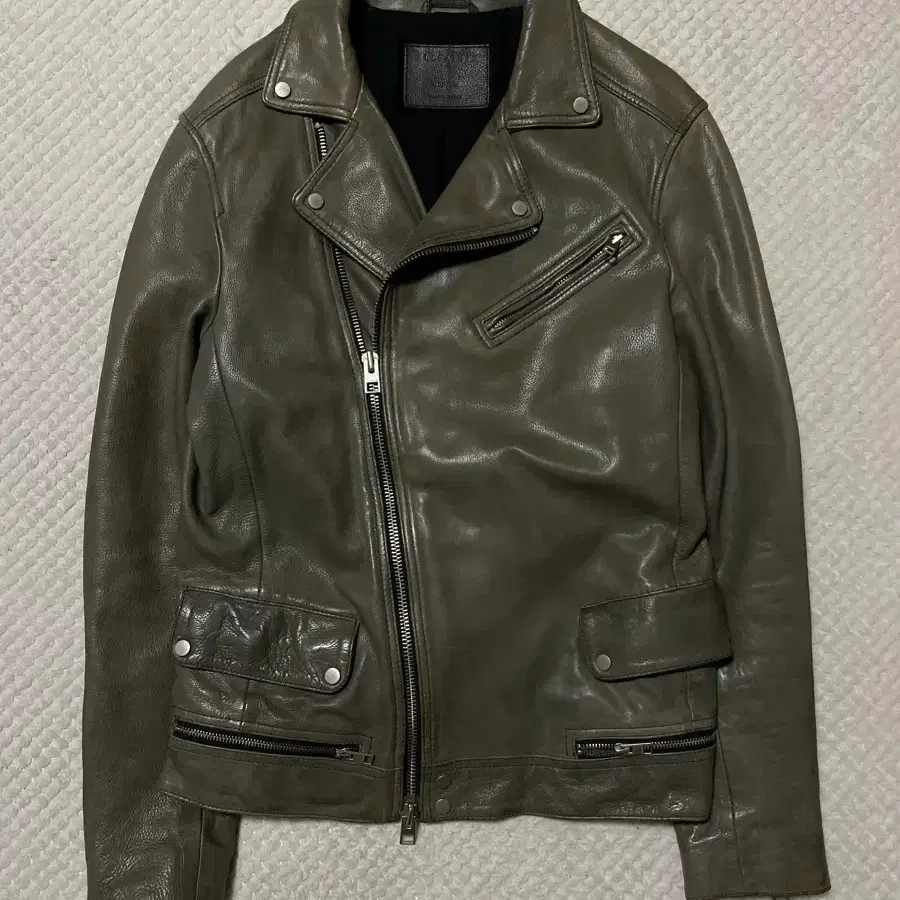 [M] ALL SAINTS 올 세인츠 2WAY 램스킨 양가죽 아키라 레더