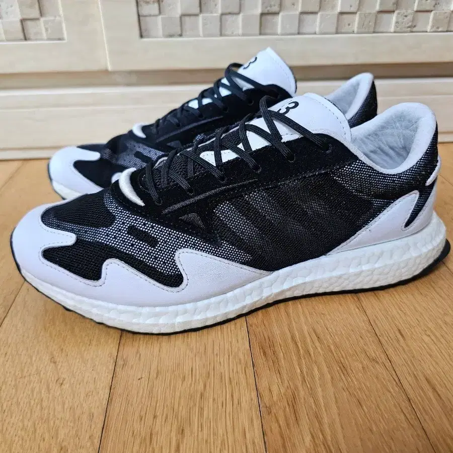 Y-3 와이쓰리 운동화 블랙 화이트