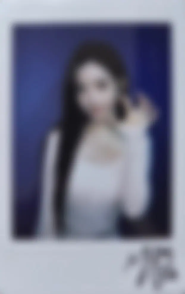 트리플에스 김유연 친필 싸인 폴라로이드