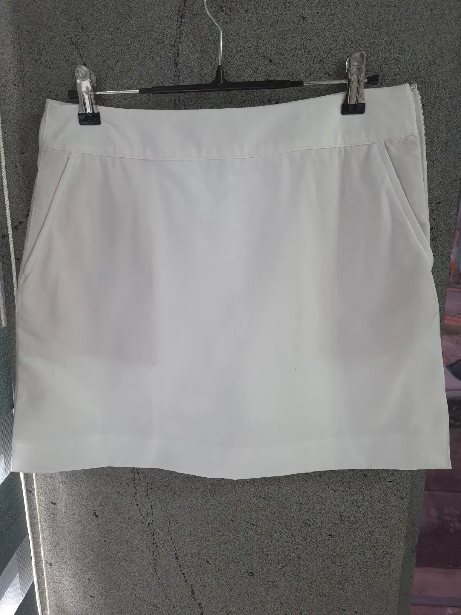 아디다스 골프 스커트 흰색 095